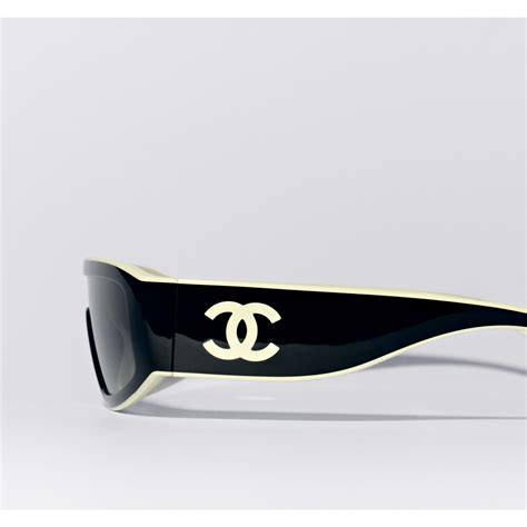 chanel 6057|CHANEL Sunglasses: Shield Sunglasses, nylon — Fashion.